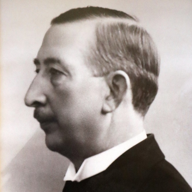 Ivan Larsson, ordförande i Risinge kommunfullmäktige 1922-1941.Originalporträttet hänger i sessionssalen i Finspångs kommunhus.